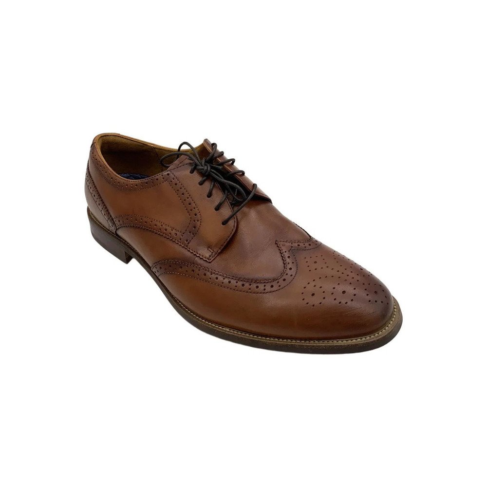 Florsheim Men's Rucci Wing Tip Oxford Cognac - Medium